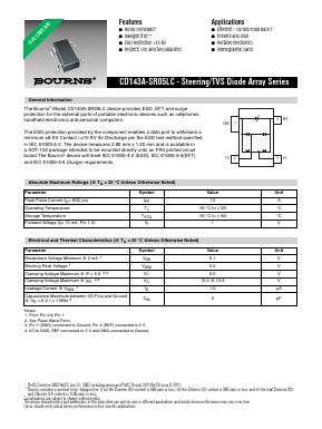 CD143A-SR05LC Datasheet PDF Bourns, Inc