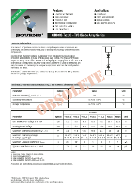 CD0402-T12LC Datasheet PDF Bourns, Inc
