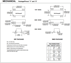 HL01U24S05 Datasheet PDF C and D TECHNOLOGIES