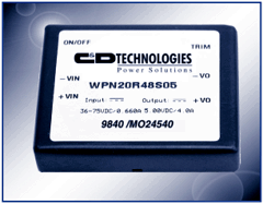 WPN20R48D12 Datasheet PDF C and D TECHNOLOGIES