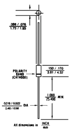 1N4135-1 Datasheet PDF Compensated Devices => Microsemi