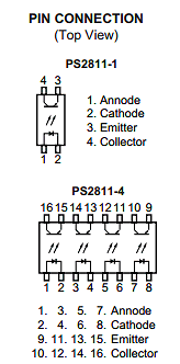PS2811-1-V-A Datasheet PDF California Eastern Laboratories.