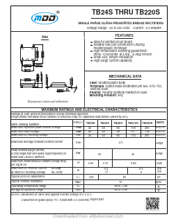 TB210S Datasheet PDF Jiangsu Yutai Electronics Co., Ltd