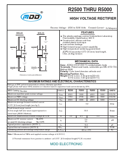 R4000 Datasheet PDF Jiangsu Yutai Electronics Co., Ltd