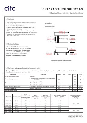 SKL12AS Datasheet PDF Chip Integration Technology Corporation