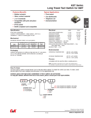 KST223J Datasheet PDF C and K Components