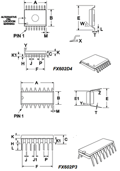 FX602P3 Datasheet PDF CML Microsystems Plc