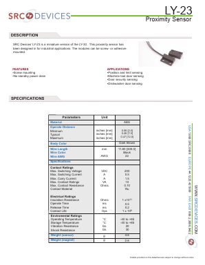 LY-23 Datasheet PDF Coto Technology
