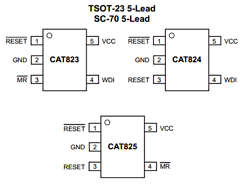 CAT825 Datasheet PDF Catalyst Semiconductor => Onsemi