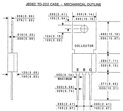 2N6554 Datasheet PDF Central Semiconductor