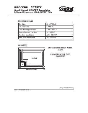 CP757X Datasheet PDF Central Semiconductor