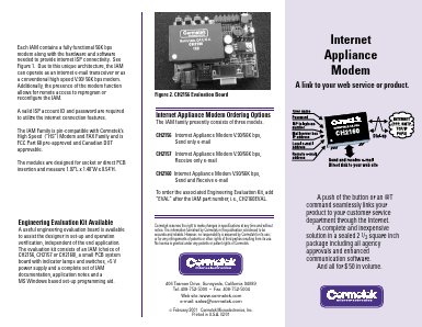 CH2157 Datasheet PDF Cermetek Microelectronics