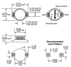 DO3316P-332KTD Datasheet PDF Coilcraft Inc
