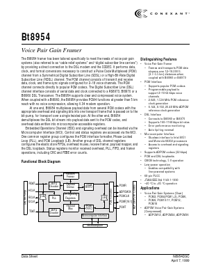 BT8954 Datasheet PDF Conexant Systems