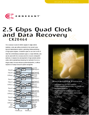 CX20464 Datasheet PDF Conexant Systems