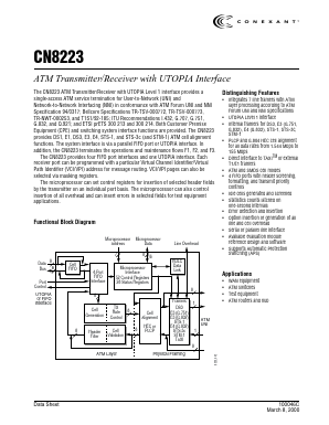 CN8223EPF Datasheet PDF Conexant Systems