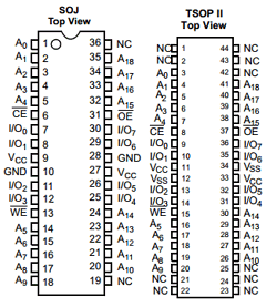 CY7C1049CV33-10VI Datasheet PDF Cypress Semiconductor
