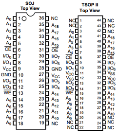 CY7C1049CV33-15ZE Datasheet PDF Cypress Semiconductor