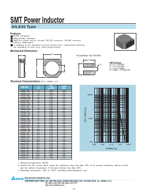 SIL630-2R2 Datasheet PDF Delta Electronics, Inc.