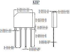 KBP201 Datasheet PDF DIYI Electronic Technology Co., Ltd.