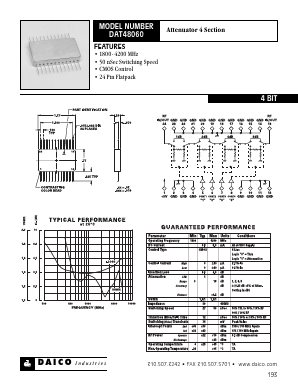 DAT48060 Datasheet PDF DAICO Industries