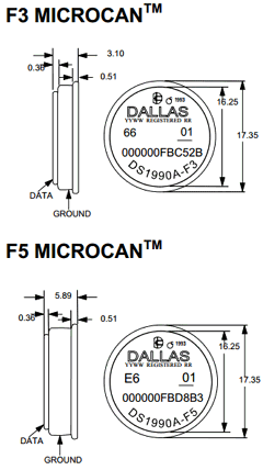 DS1990 Datasheet PDF Dallas Semiconductor -> Maxim Integrated