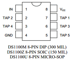 DS1100LM-20 Datasheet PDF Dallas Semiconductor -> Maxim Integrated