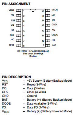 DS1205S Datasheet PDF Dallas Semiconductor -> Maxim Integrated