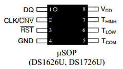 DS1626 Datasheet PDF Dallas Semiconductor -> Maxim Integrated