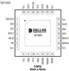 DS1864T Datasheet PDF Dallas Semiconductor -> Maxim Integrated
