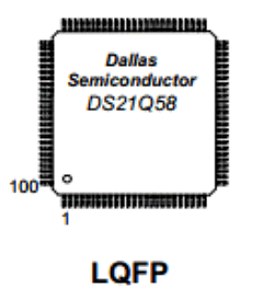 DS21Q58 Datasheet PDF Dallas Semiconductor -> Maxim Integrated