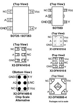 74LVC1G07Z Datasheet PDF Diodes Incorporated.