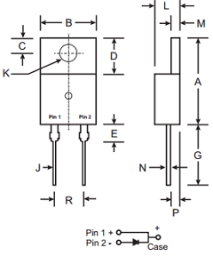 SBL840 Datasheet PDF Diodes Incorporated.