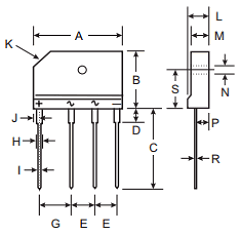 GBJ1008-F Datasheet PDF Diodes Incorporated.