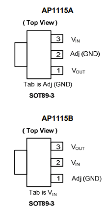 AP1115AY18G Datasheet PDF Diodes Incorporated.