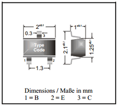 BC808-16W Datasheet PDF Diotec Semiconductor Germany 