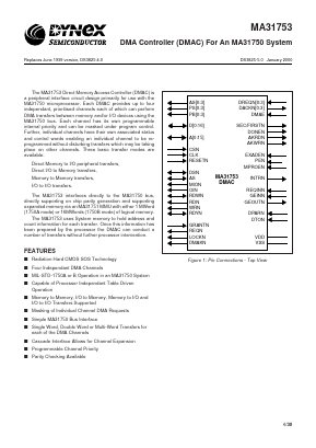 MA31753 Datasheet PDF Dynex Semiconductor