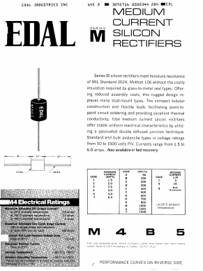 M7F5 Datasheet PDF Edal Industries, Inc.