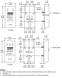 AEE01B18-L Datasheet PDF Emerson Network Power
