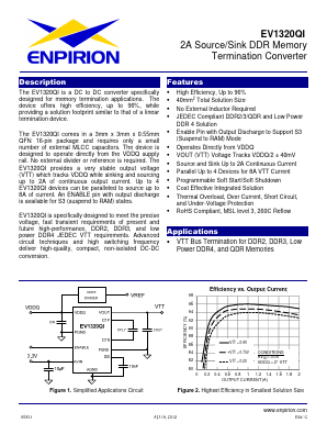 EV1320QI-E Datasheet PDF Enpirion, Inc.