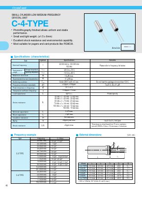 C-2-TYPE Datasheet PDF Seiko Epson Corp