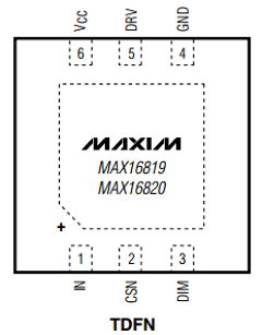 MAX16819 Datasheet PDF ETC