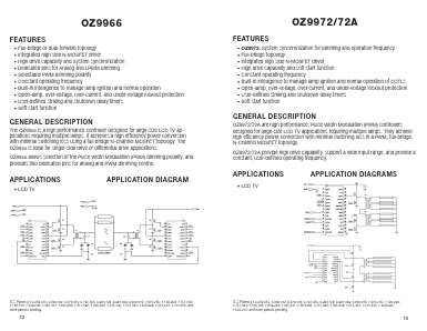 OZ9966 Datasheet PDF ETC