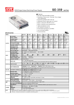 SE-350-5 Datasheet PDF ETC
