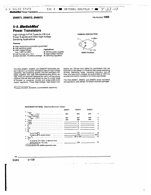 2N6671 Datasheet PDF ETC