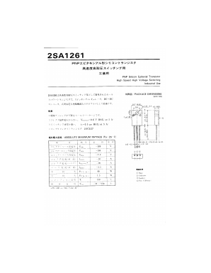 2SA1261L Datasheet PDF ETC