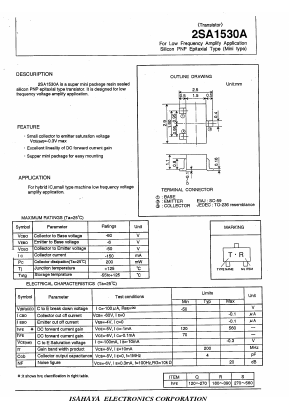 2SA1530A Datasheet PDF ETC