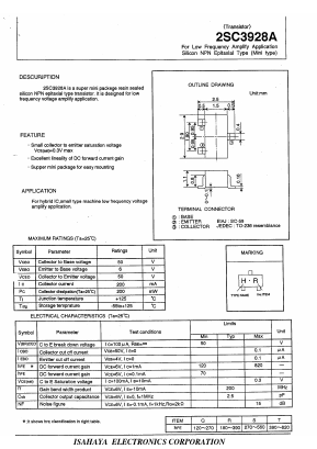 2SC3928 Datasheet PDF ETC