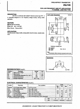 2SJ145 Datasheet PDF ETC