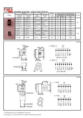 A-301E-11 Datasheet PDF ETC